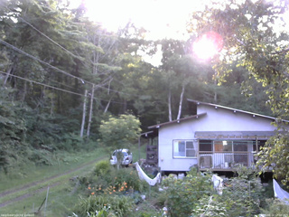 長野県菅平高原 ゆたか山荘 西側(坂上) 2025/08/14 17:00