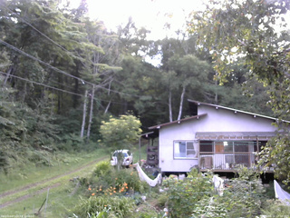 長野県菅平高原 ゆたか山荘 西側(坂上) 2025/08/14 17:30