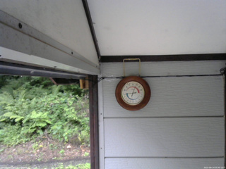 長野県菅平高原 ゆたか山荘 温度計 2025/08/14 05:45