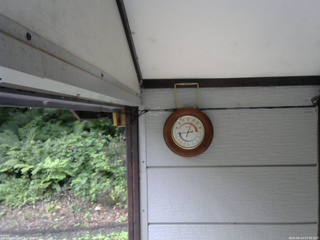 長野県菅平高原 ゆたか山荘 温度計 2025/08/14 07:00