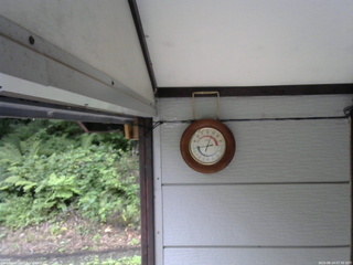 長野県菅平高原 ゆたか山荘 温度計 2025/08/14 07:30