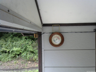 長野県菅平高原 ゆたか山荘 温度計 2025/08/14 08:45