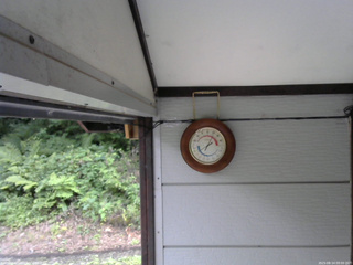 長野県菅平高原 ゆたか山荘 温度計 2025/08/14 09:00