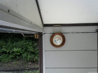 長野県菅平高原 ゆたか山荘 温度計 2025/08/14 09:15