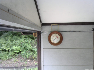 長野県菅平高原 ゆたか山荘 温度計 2025/08/14 10:45