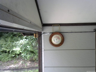 長野県菅平高原 ゆたか山荘 温度計 2025/08/14 11:15