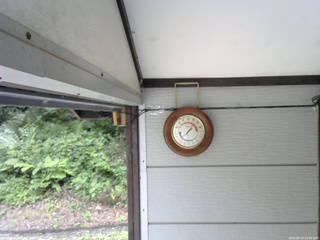 長野県菅平高原 ゆたか山荘 温度計 2025/08/14 12:00