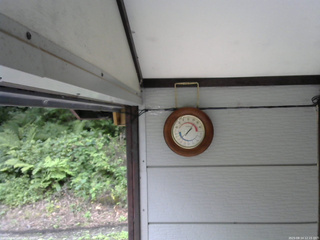 長野県菅平高原 ゆたか山荘 温度計 2025/08/14 12:15