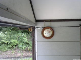 長野県菅平高原 ゆたか山荘 温度計 2025/08/14 12:30