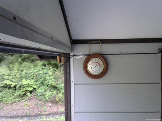 長野県菅平高原 ゆたか山荘 温度計 2025/08/14 13:30