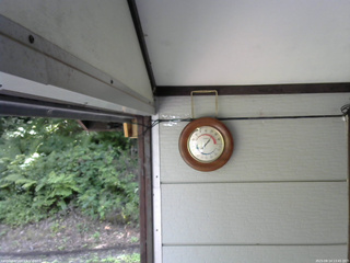 長野県菅平高原 ゆたか山荘 温度計 2025/08/14 13:45