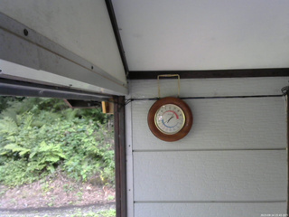 長野県菅平高原 ゆたか山荘 温度計 2025/08/14 15:45