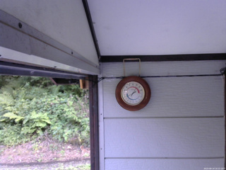 長野県菅平高原 ゆたか山荘 温度計 2025/08/14 16:15