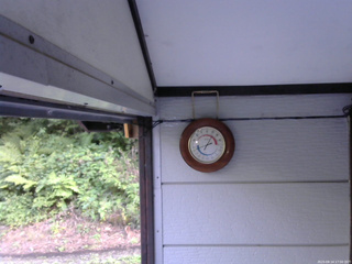 長野県菅平高原 ゆたか山荘 温度計 2025/08/14 17:00