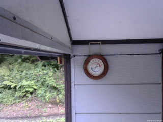 長野県菅平高原 ゆたか山荘 温度計 2025/08/14 17:45