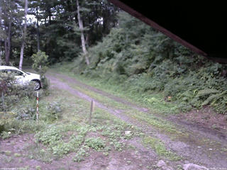 長野県菅平高原 ゆたか山荘 東側(坂下) 2025/08/15 17:30