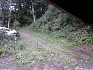 長野県菅平高原 ゆたか山荘 東側(坂下) 2025/08/15 17:45