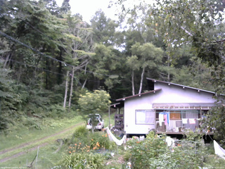 長野県菅平高原 ゆたか山荘 西側(坂上) 2025/08/16 09:15