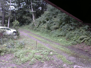 長野県菅平高原 ゆたか山荘 東側(坂下) 2025/08/17 17:45