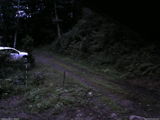長野県菅平高原 ゆたか山荘 東側(坂下) 2025/08/17 18:45