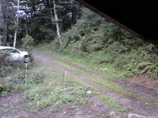 長野県菅平高原 ゆたか山荘 東側(坂下) 2025/08/18 18:00