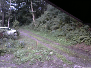 長野県菅平高原 ゆたか山荘 東側(坂下) 2025/08/18 18:30