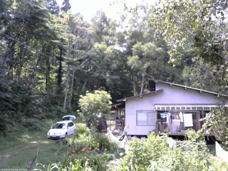 長野県菅平高原 ゆたか山荘 西側(坂上) 2025/08/20 12:30
