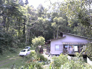 長野県菅平高原 ゆたか山荘 西側(坂上) 2025/08/20 12:45