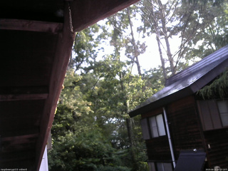 長野県菅平高原 ゆたか山荘 北側 2025/08/21 07:15