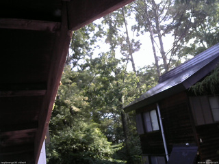 長野県菅平高原 ゆたか山荘 北側 2025/08/21 07:45