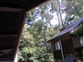 長野県菅平高原 ゆたか山荘 北側 2025/08/21 09:45