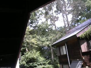 長野県菅平高原 ゆたか山荘 北側 2025/08/21 11:45