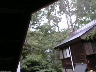 長野県菅平高原 ゆたか山荘 北側 2025/08/21 12:00