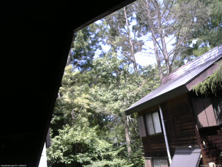 長野県菅平高原 ゆたか山荘 北側 2025/08/21 12:30