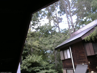 長野県菅平高原 ゆたか山荘 北側 2025/08/21 12:45