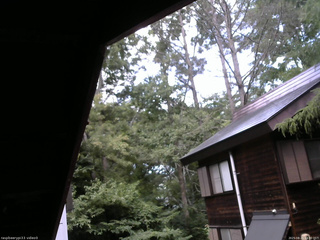 長野県菅平高原 ゆたか山荘 北側 2025/08/21 13:30