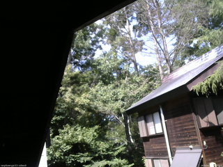 長野県菅平高原 ゆたか山荘 北側 2025/08/21 13:45