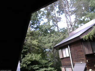 長野県菅平高原 ゆたか山荘 北側 2025/08/21 14:30