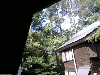 長野県菅平高原 ゆたか山荘 北側 2025/08/21 15:00