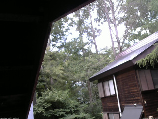 長野県菅平高原 ゆたか山荘 北側 2025/08/21 16:15