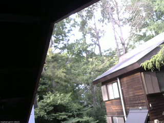 長野県菅平高原 ゆたか山荘 北側 2025/08/21 16:30