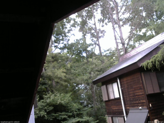 長野県菅平高原 ゆたか山荘 北側 2025/08/21 17:00