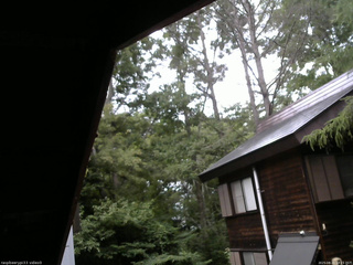 長野県菅平高原 ゆたか山荘 北側 2025/08/21 17:15