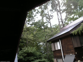 長野県菅平高原 ゆたか山荘 北側 2025/08/21 17:45