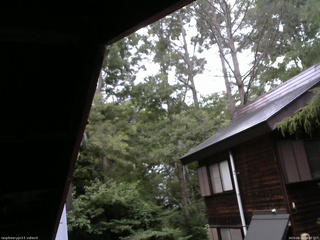 長野県菅平高原 ゆたか山荘 北側 2025/08/21 18:00