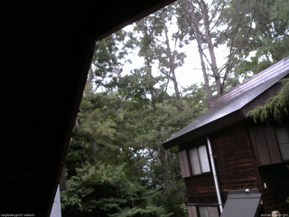 長野県菅平高原 ゆたか山荘 北側 2025/08/21 18:15