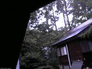 長野県菅平高原 ゆたか山荘 北側 2025/08/21 18:30