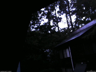 長野県菅平高原 ゆたか山荘 北側 2025/08/21 18:45