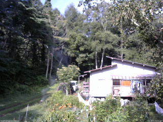 長野県菅平高原 ゆたか山荘 西側(坂上) 2025/08/21 08:00