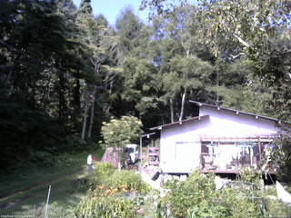 長野県菅平高原 ゆたか山荘 西側(坂上) 2025/08/21 09:00